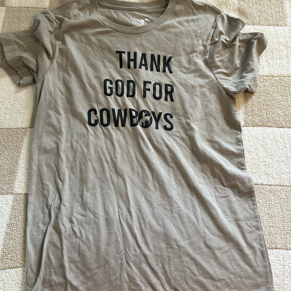 Thank God for Cowboys Graphic T-Shirt